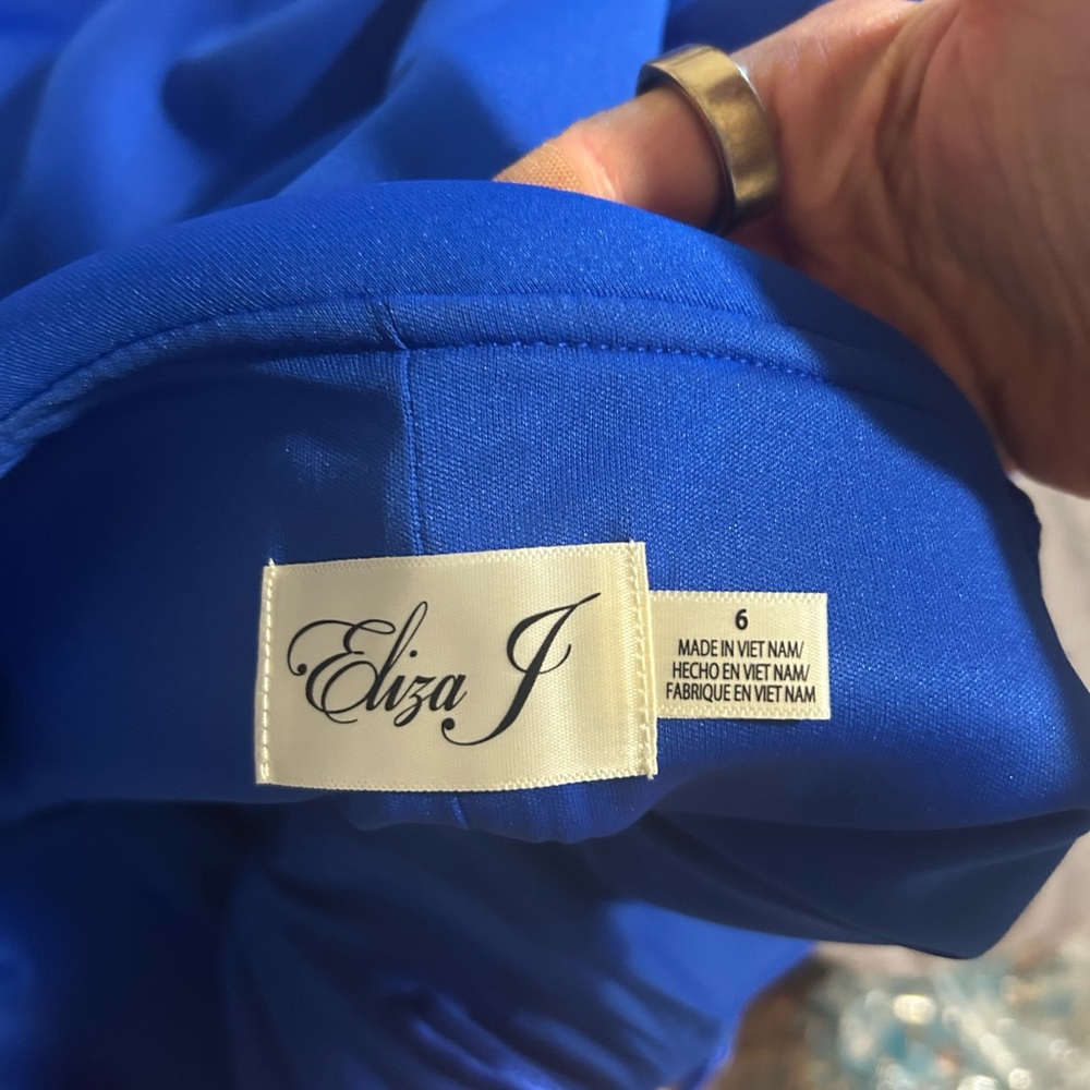 Eliza J Cobalt Blue Dress